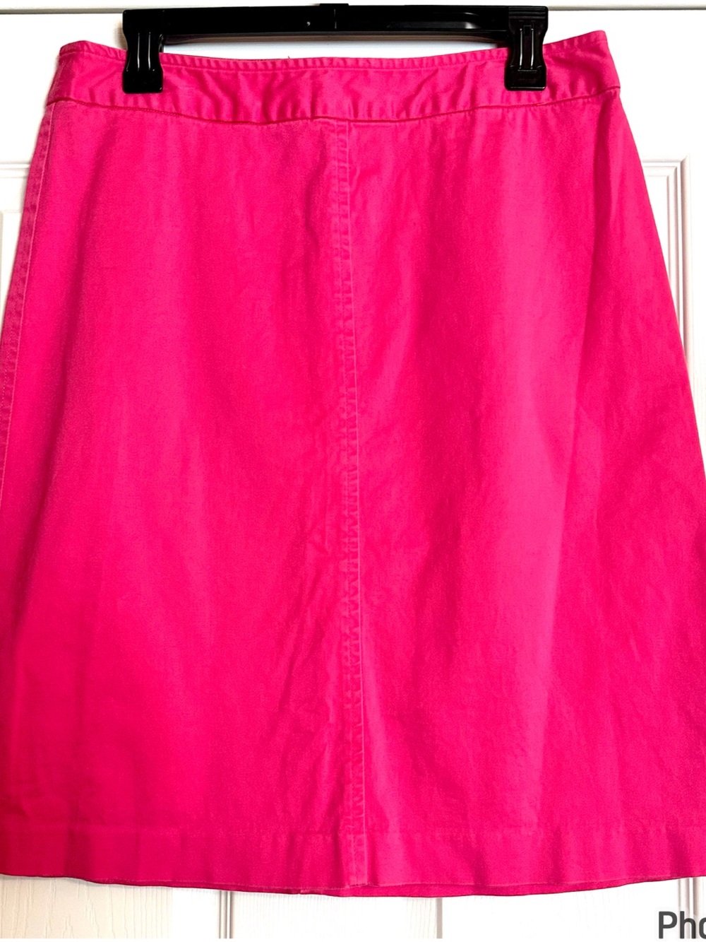 Vintage Carolina Blues Classic A-Line Skirt in Bright Pink